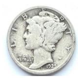 1925 Mercury Dime