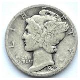 1935 Mercury Dime