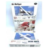 (3)Opened Airplane Plastic Model Kits 1/48Scale