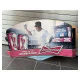 Budweiser MLB Cardboard Advertisement 34" x 22"