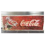 Metal Coca-Cola Sign 48" x 18"