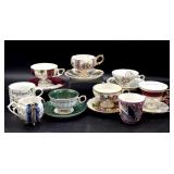 Porcelain Cups and Saucers