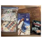 Vintage Stamps and Stamp Collecting Books