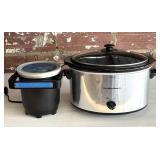 Hamilton Beach Slow Cooker and Presto Fry Baby