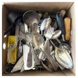 Silverplate Flatware, Serving Utensils, and More