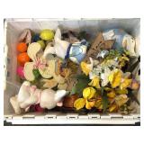 Easter Decor in Plastic Tote