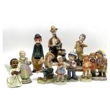 Porcelain and More Figures 8" Tall and Smaller