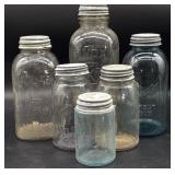 Antique and Vintage Glass Jars : The Mason, Knox