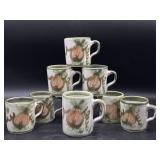 (9) Vintage John B. Taylor Ceramics Harvest