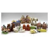 Salt and Pepper Shakers : Bears, Rabbits,