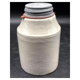 Crock Canning Jar with Atlas Lid 7"