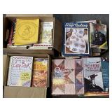 Cook Books, Quilting Books, and More