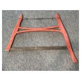 Primitive Buck Saw 32" x 28"