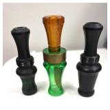 (3) Unmarked Duck Calls