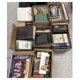 (8) Boxes of Books