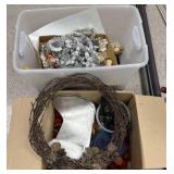 Barbed Wire Wreath, Christmas Decor