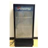 Pepsi Beverage Cooler, Works 25"x23"x54"