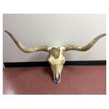 Long Horn Skull 44" Spread