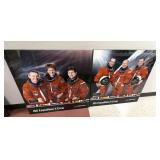 ISS Expedition Crew Print 36"x36", Mission 5&6