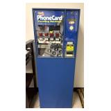 Phone Card Machine, No Key, 20"x13"x57"