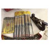 Wood Chisels, Padle Bits & Wood Plane