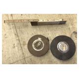 (2) Steel Tapes (1) Folding Ruler