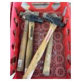 (4) 32 Oz. Ball Pean Hammers