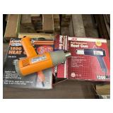 (2) Heat Guns, 1200 & 1500 Watt