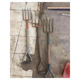 (3) Potato Forks