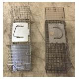 (2) !Live Traps 7'x7'x24'