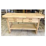 Windsor Design 60ï¿½, 4 Drawer Work Bench, Vise &