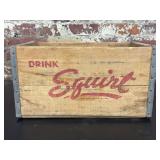 Vintage Squirt Wichita, KS Wood Crate 16' x 10.5'