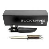 Buck 105 Knife with Sheath and Box - S35VN