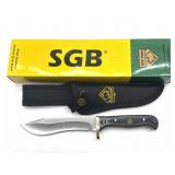 Puma SGB Buffalo Hunter Knife with Sheath and