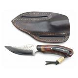 S. Harbin Custom Knife with Sheath