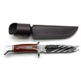 Buck 119 Custom 75 Years Knife with Sheath