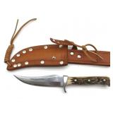 Puma Skinner No 6393 Knife with Sheath