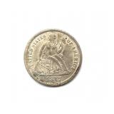 1877-CC Seated Liberty Dime