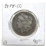1878-CC Morgan Dollar