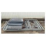 Metal Shelving Pieces 50.5' x 96'