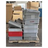 Plastic Bins - 22' x 17.5' x 8' and smaller