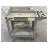 Plastic Cart and Metal Cart - plastic cart is
