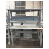 (2) Workbenches 60' x 30.5' x 37' and Smaller