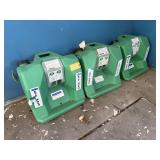 (3) Self Contained Eye Wash Stations