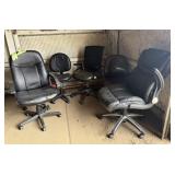 Office Chairs - most seats are torn