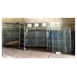 (3) Project Metal Shelves 48' x 24' x 68'- in