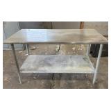 Stainless Steel Table 60' x 30' x 35'