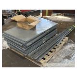 Metal Shelving Pieces - Metal flat shelf pieces