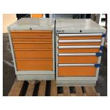 (2) Metal Cabinets 22.5' x 28.5' x 33'