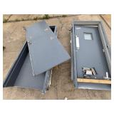Heavy Metal Doors - frames are 41' x 82'